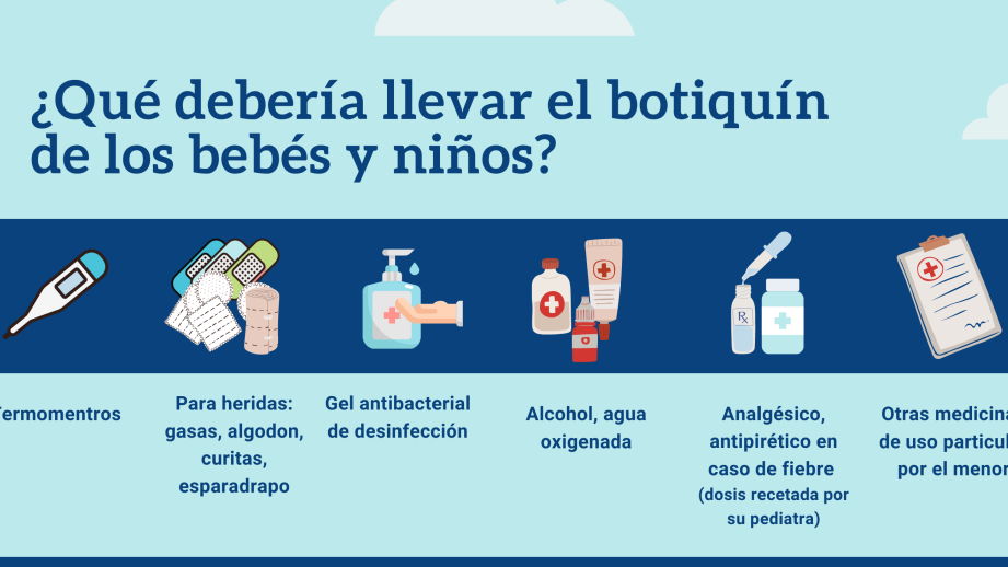 botiquin de primeros auxilios para bebes que incluir y como usarlo