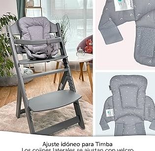 Cojín para Trona de Bebé: Guía Completa para un Mayor Confort y Seguridad 1 cojin para trona de bebe guia completa para un mayor confort y seguridad