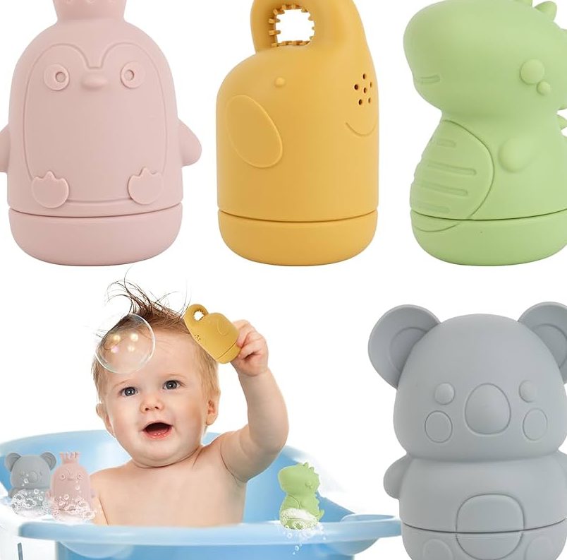 juguetes para la banera de bebes entretenimiento y seguridad en el bano