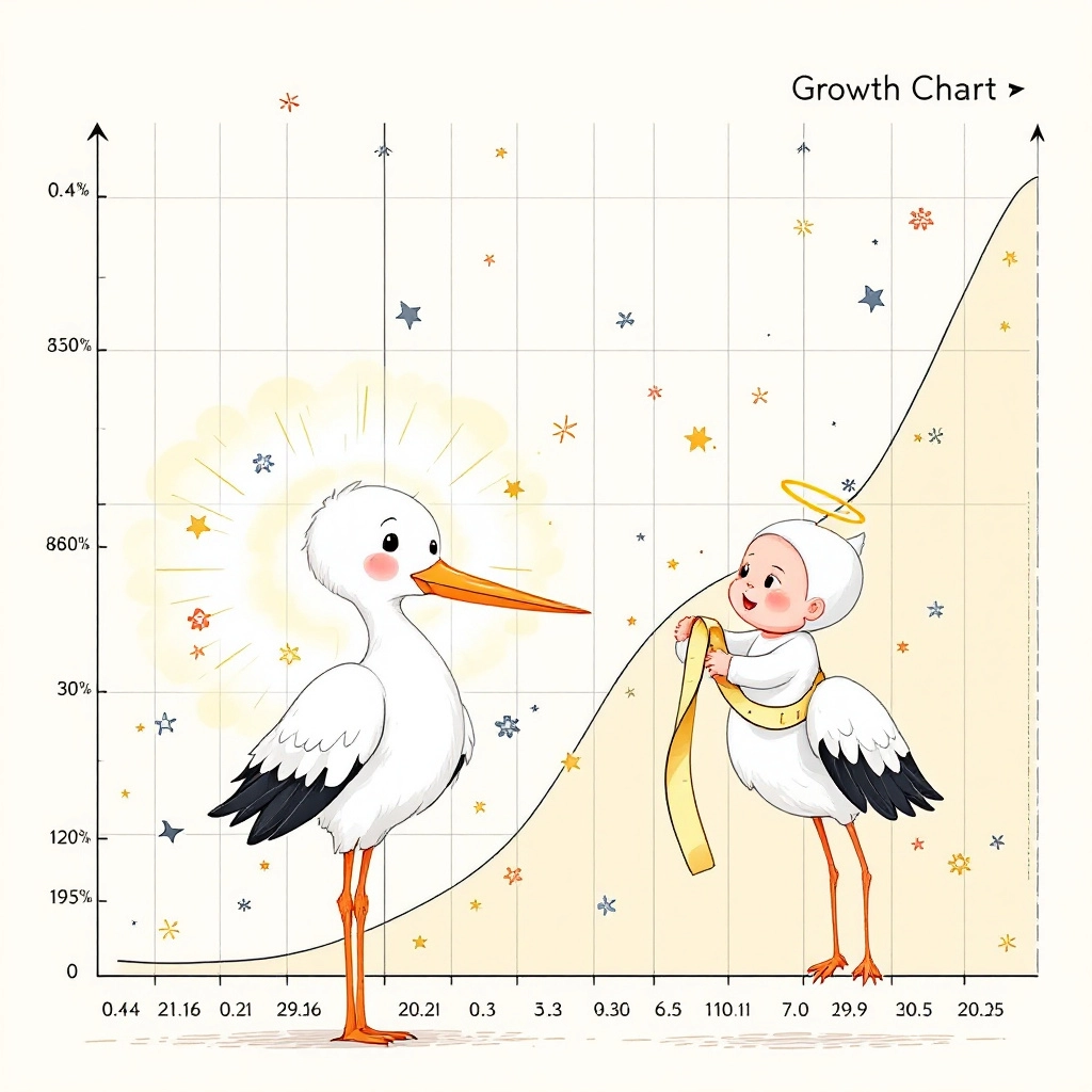 Percentiles infantiles: Interpreta las tablas de crecimiento