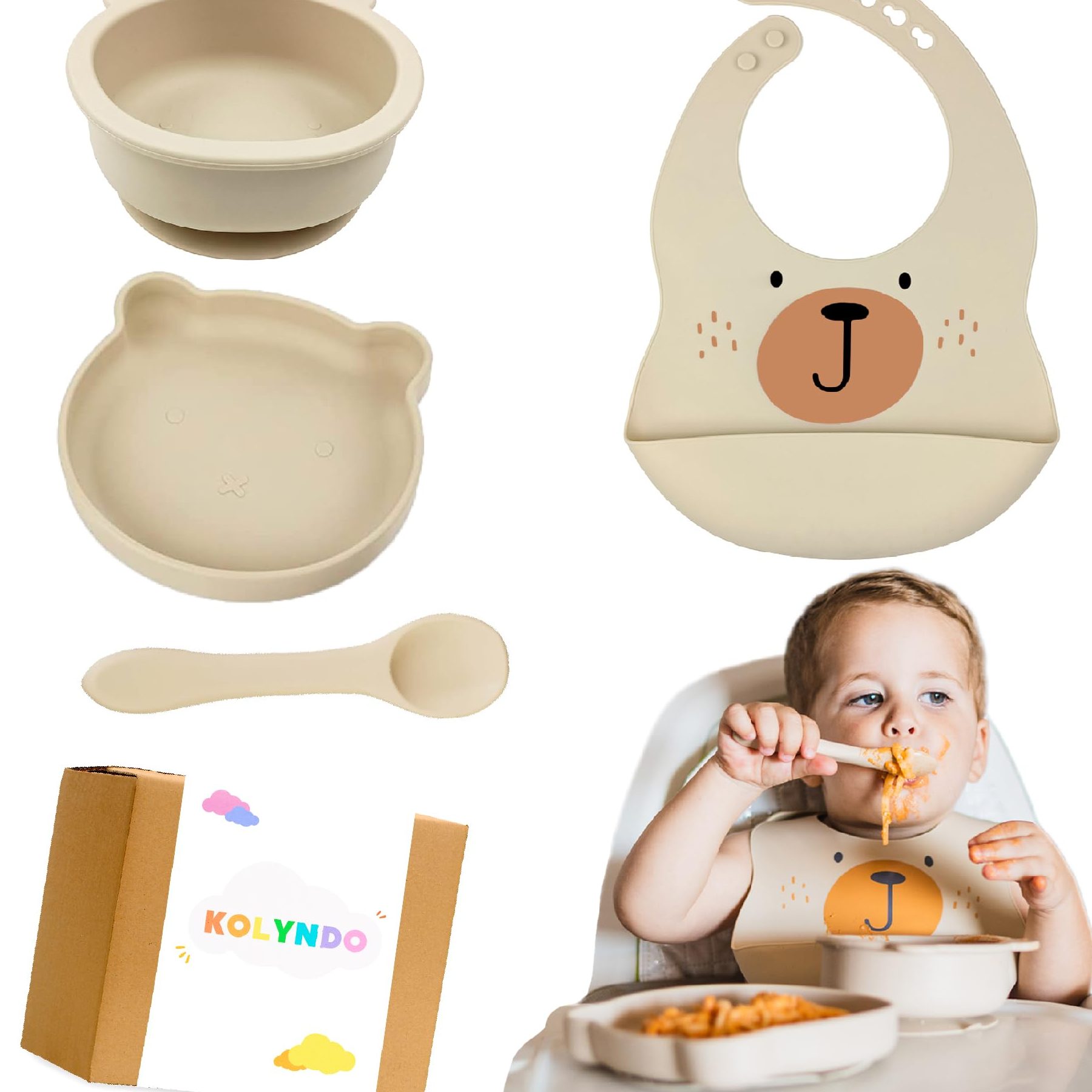 Platos con ventosa para bebés: una forma segura y divertida de comer 1 platos con ventosa para bebes una forma segura y divertida de comer